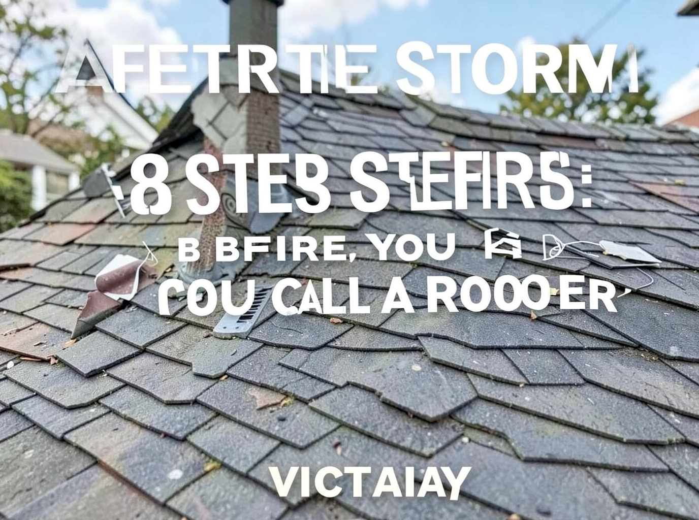 After the Storm: 8 Steps Before You Call a Roofer